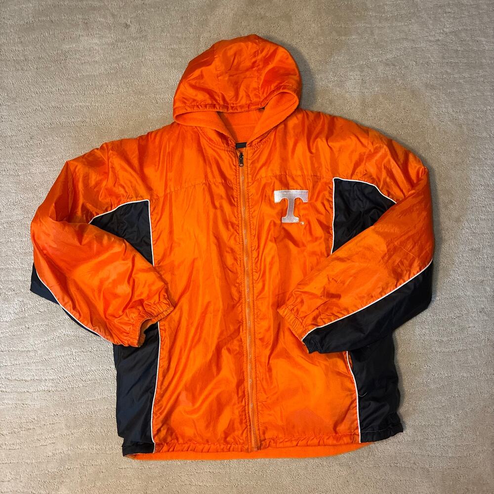 Vintage BMOC Sportswear Men 2XL NCAA Tennessee Volunteers Reversible Jacket